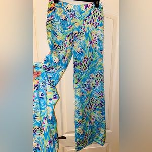 Lilly Pulitzer beach dressy pants- sz SM/Med